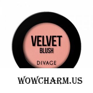 DIVAGE / Матовые румяна «VELVET»