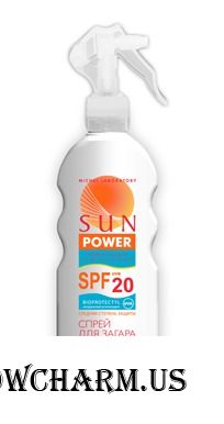 Sun Power / Спрей для загара водостойкий SPF 20