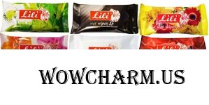 Lili / Влажные салфетки Wet Wipes 15