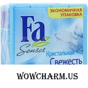Fa / senses туалетное мыло "Кристальная свежесть" (экономичная упаковка)