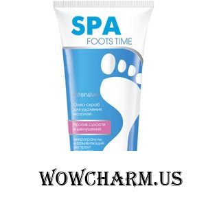 Magrav / spa foot time intensive олео-скраб для удаления мозолей