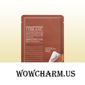 Steblanc / Маска для лица ESSENCE SHEET MASK-Snail