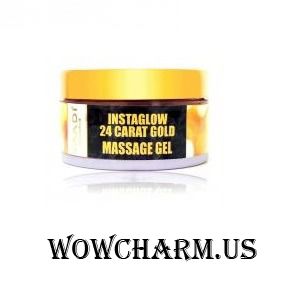 Vaadi Herbals / Гель для массажа лица Instaglow 24 carat gold massage gel