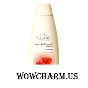 Avon / Шампунь для волос "Непревзойденный объем. Малина и гибискус"