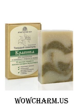 KLEONA / Твердый шампунь Крапива"