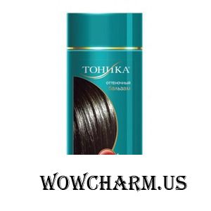"Тоника" / оттеночный бальзам для волос темно-русый