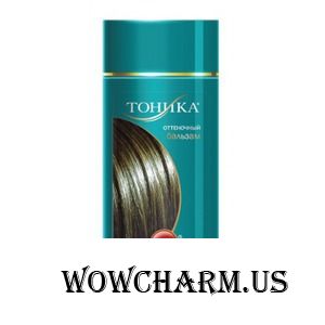 "Тоника" / оттеночный бальзам для волос светло-русый