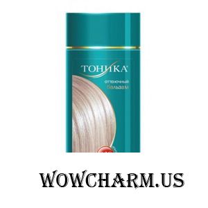 "Тоника" / оттеночный бальзам для волос жемччужно-пепельный