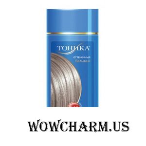 "Тоника" / оттеночный бальзам для волос дымчатый топаз
