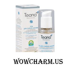Teana / Гель для снятия макияжа мицеллярный с лактоферрином и экстрактом гамамелиса для жирной, комбинированной и проблемной кожи