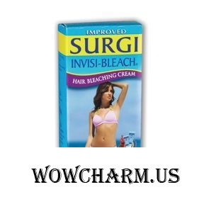Surgi / Крем для волос Invisi-Bleach Hair Bleaching Cream