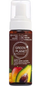 мусс для загара Green Planet