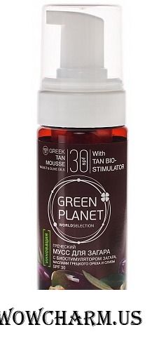 Green Planet / Греческий мусс для загара SPF 30