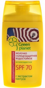 Молочко солнцезащитное Green Planet