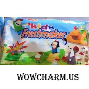 Freshmaker / Влажные салфетки kids baby wet wipes