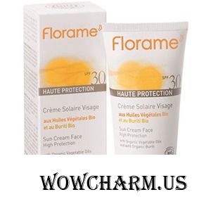 Florame / Солнцезащитный крем для лица Creme Solaire Visage SPF 30