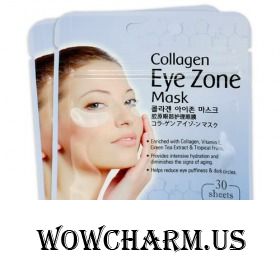 Purederm / Маска для кожи вокруг глаз Collagen Eye Zone Mask