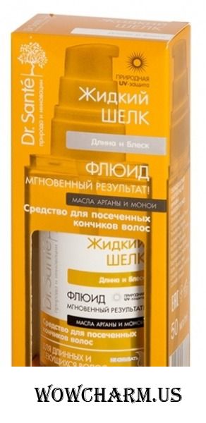Dr. Sante / Флюид для волос Жидкий шелк Длина и блеск Флюид