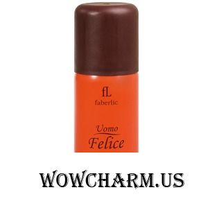Faberlic / Дезодорант Deodorant parfume spray "Uomo Felice" for men