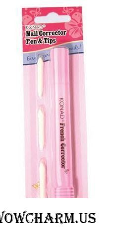Konad / Корректор для снятия лака Nail Corrector Pen and Tips