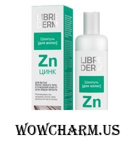 Librederm / Шампунь «Цинк» для любого типа волос и очищения кожи от перхоти