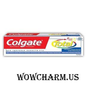 Colgate / Зубная паста TOTAL12 Профессиональная отбеливающая