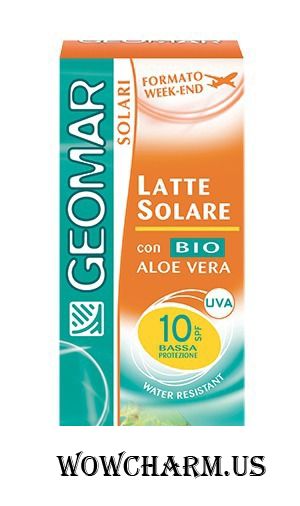 Geomar / Молочко Latte Solare Aloe Vera SPF10