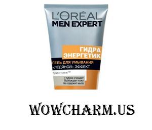 L'OREAL / Гель для умывания men expert Гидра Энергетик "Ледяной" эффект