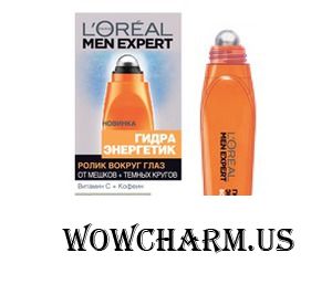 L'OREAL / Охлаждающий ролик вокруг глаз men expert Гидра Энергетик от мешков и темных кругов