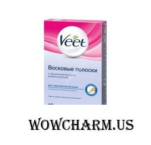 Veet / Восковые полоски для чувствительной кожи