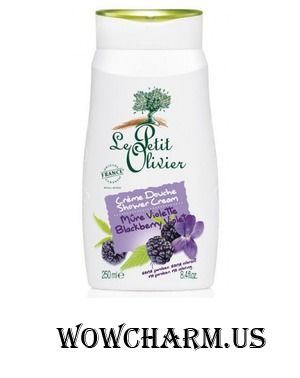 Le Petit Olivier / Крем для душа Shower Cream Blackberry Violet