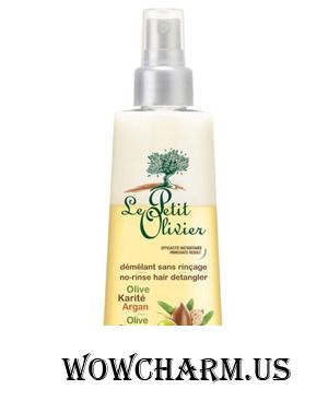 Le Petit Olivier / Питательный спрей no-rinse hair Detangler Ol,ve Shea Argan
