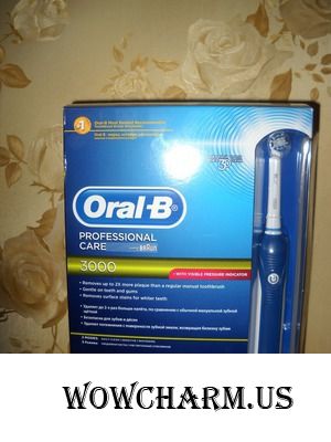 Oral-B / Электрическая зубная щетка Professional Care 3000