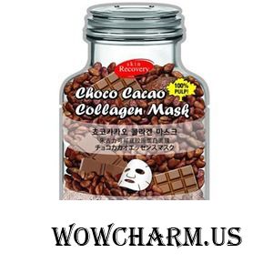 Purederm / Маска для лица Choco Cacao Collagen Mask