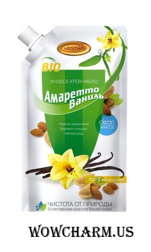 Vestar / Жидкое крем-мыло Амаретто-Ваниль