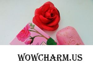 Мыло с розовыми лепестками