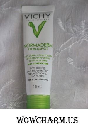Боремся с воспалениями на лице вместе с гелем Vichy Normaderm Hyaluspot