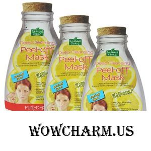 Purederm / Маска-пилинг для лица глубоко очищающая "Лимон"
