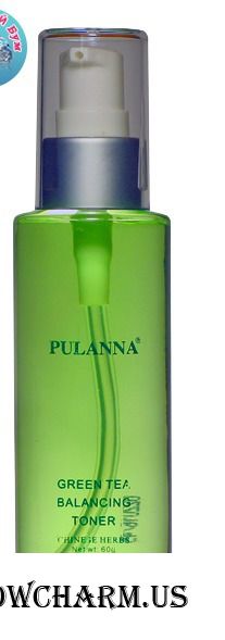 PULANNA / PH-балансирующий тоник Серия на основе зеленого чая