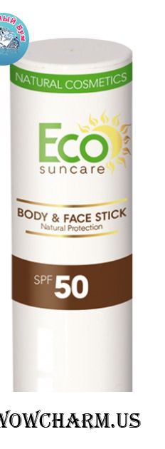 Eco Suncare / Натуральный солнцезащитный карандаш для чувствительных участков кожи лица и тела SPF 50
