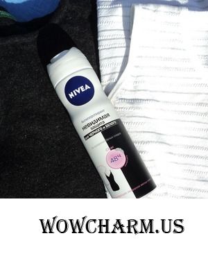 Антиперспирант Nivea: Черное останется черным, а белое – белым