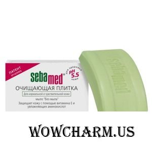Sebamed / Очищающая плитка Мыло "без мыла"