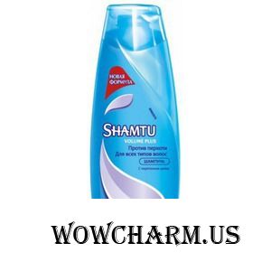 Shamtu / Шампунь Volume Plus Против перхоти для всех типов волос с протеином цинка