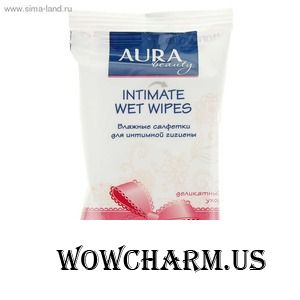 Aura / Влажные салфетки Beauty intimate wet wipes