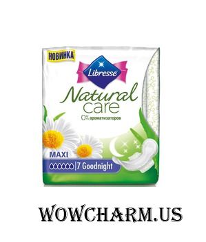 Libresse / Гигиенические прокладки Natural Care Goodnight