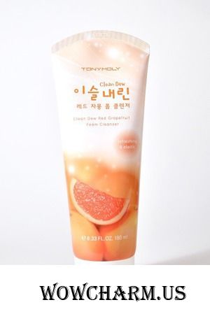 Tony Moly / Пенка для умывания Clean Dew Clean Dew Red Grape Fruit Foam Cleanser