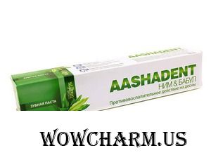 AashaDent / Зубная паста "Ним и бабул"