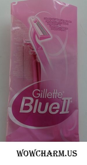 Розовые бритвенные станочки от Gillette