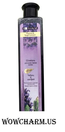 FL Family Life / Шампунь Thyme & Sage Extract Чабрец & Шалфей