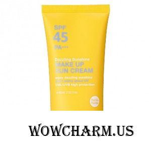 Holika Holika / Солнцезащитный крем Dazzling Sun Shine Makeup Sun Cream